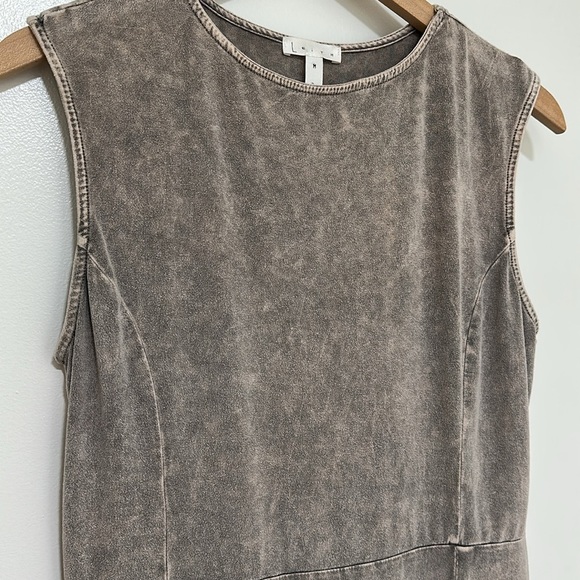 LEITH | Sleeveless Suede Shift Dress - Picture 3 of 3